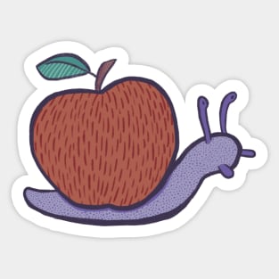 Apple Snail Sticker